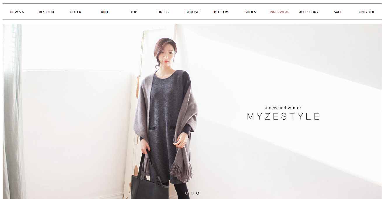 韩国时尚服饰购物网站官网